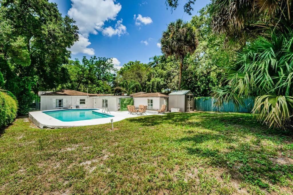Beautiful Pool House In Old Seminole Heights! Villa Tampa Eksteriør bilde